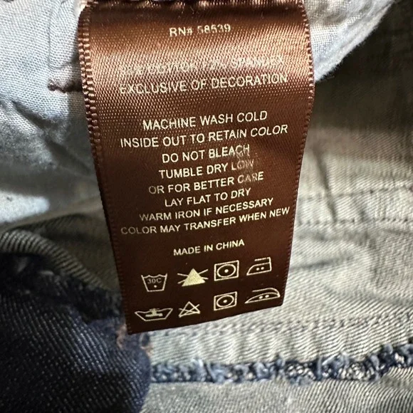 Kut From the Kloth Bootcut Jeans Womens 4 Dark Wash Mid Rise Embroidered Stretch - Picture 9 of 14